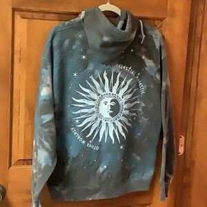Toe-Dye Celestial Hoodie